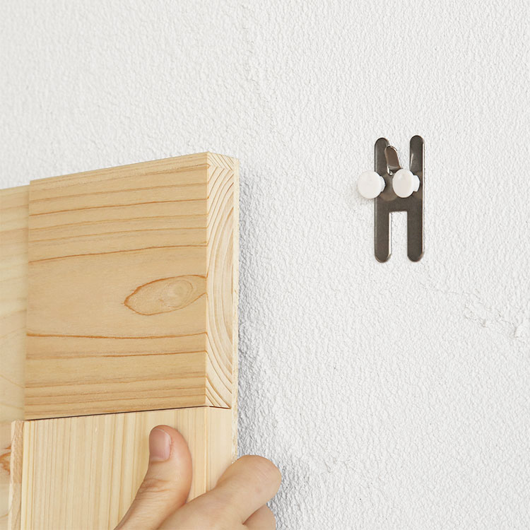 ウッドアートパネル 4×4 natural｜家具と木製時計・木製雑貨の専門店キシル