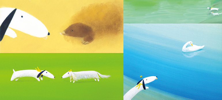 人気ジェイクシリーズ絵本原画展「しあわせってなあに？」】 | 葉祥明