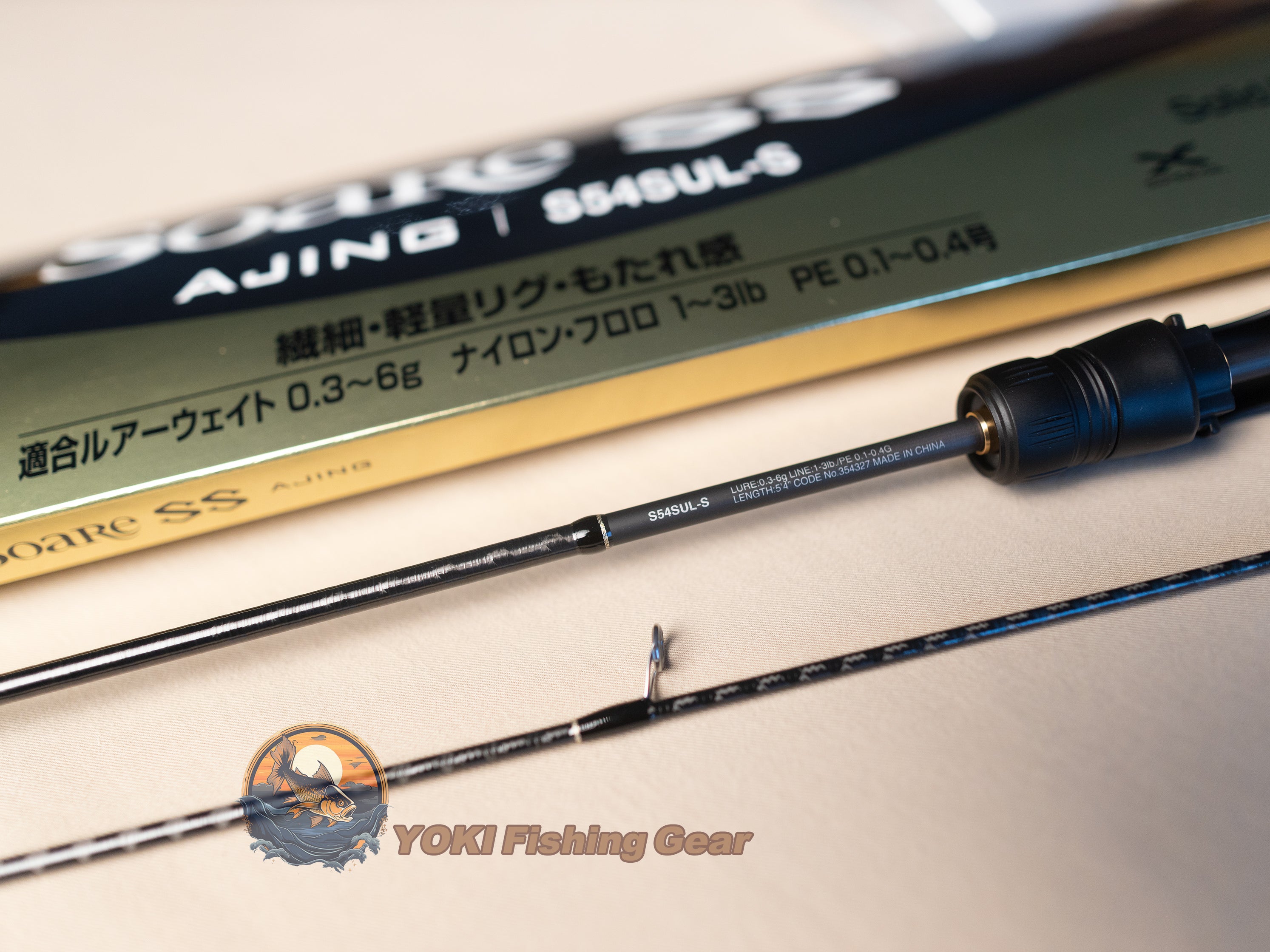 Brand New Shimano 22 SOARE SS AJING S54SUL-S Spinning rod – YOKI