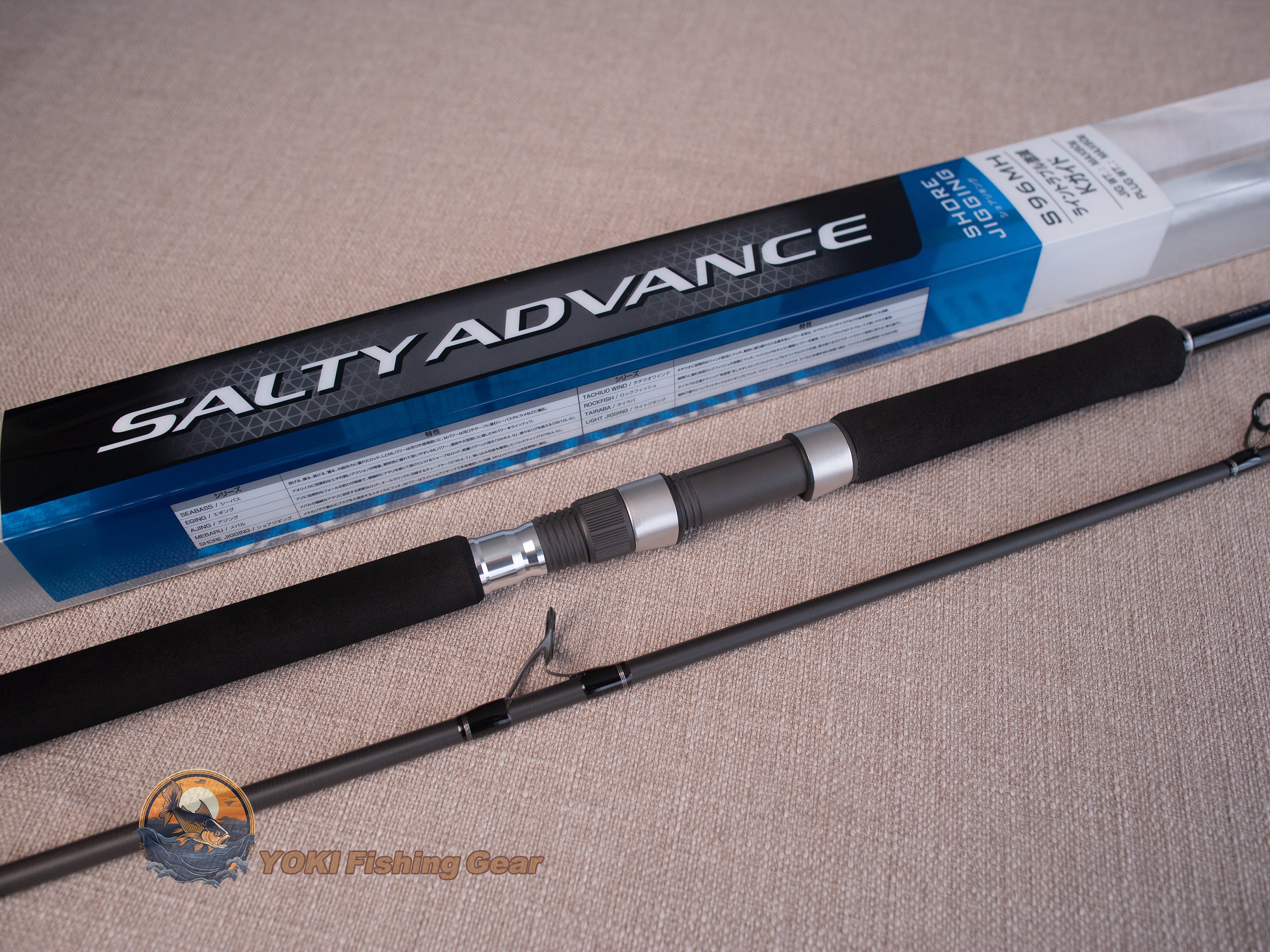 Brand New Shimano 19 Salty Advance SHORE JIGGING S96MH Rod – YOKI