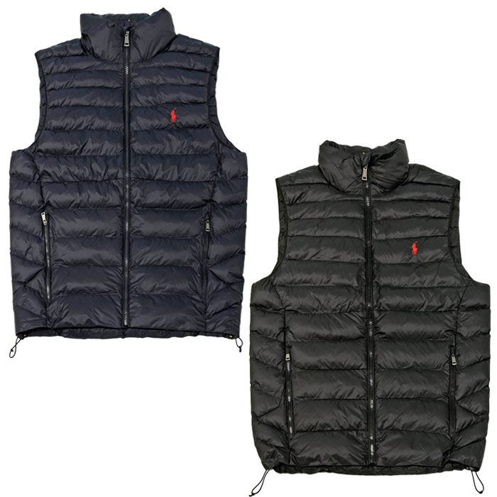 POLO ラルフローレンパッカブル 中綿ベスト送料無料 ジャケット、コ-ト