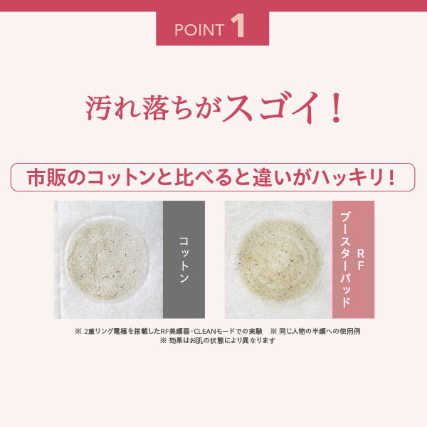 RFブースターパッド15枚入り 毛穴ディープクレンズ｜ヤーマン公式通販