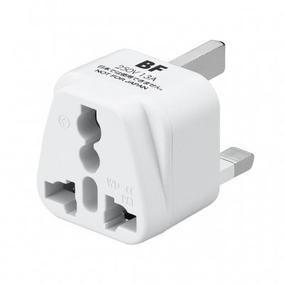 YAZAWA公式卸サイト】【在庫限り】海外用電源プラグ BFタイプ KP5