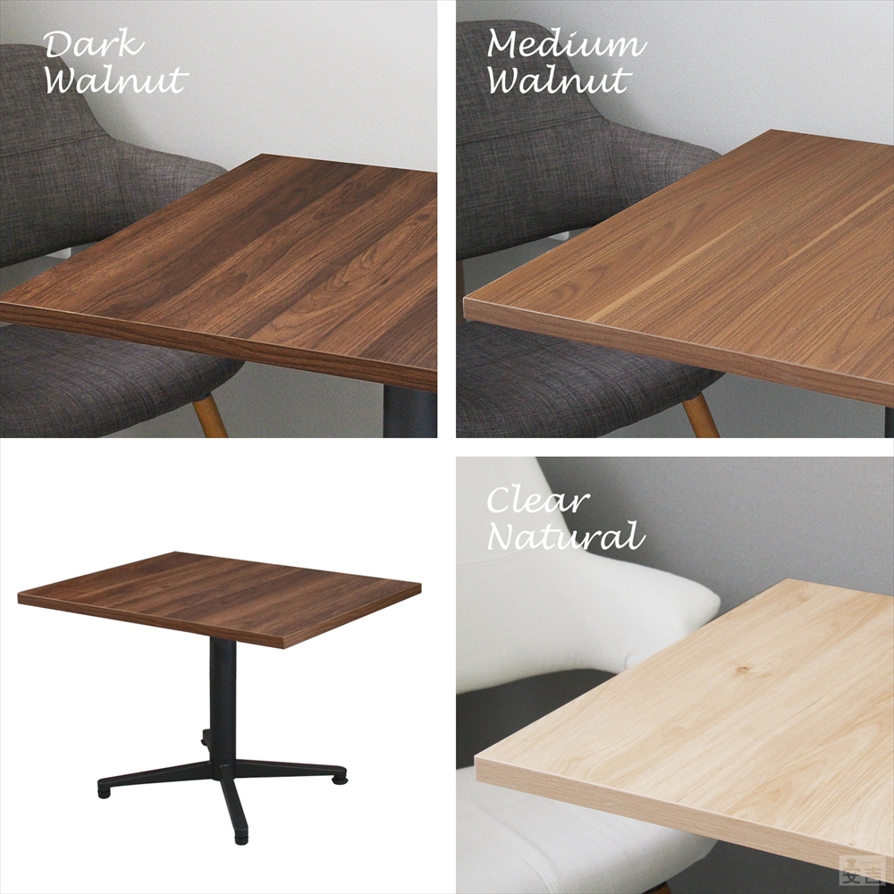 飲食店やフードコートで活躍する業務用レストランテーブル。シンプルで