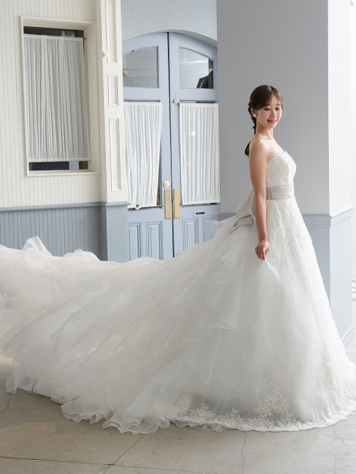 NOA0007_offwhite | チュノアウエディング【公式】_こだわりのサイズ