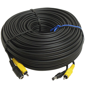 防犯カメラ・監視カメラ用映像・電源ケーブル(DCV-○○ケーブル