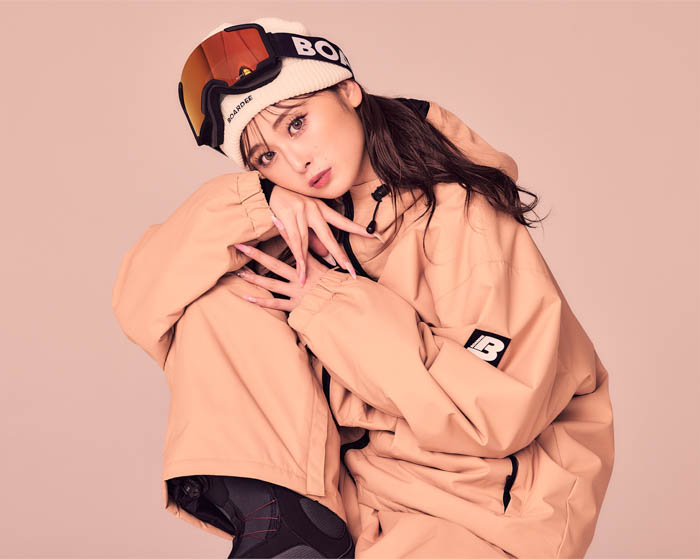 ゆうちゃみ、新スノーボードブランド「BOARDEE(ボーディー)」の