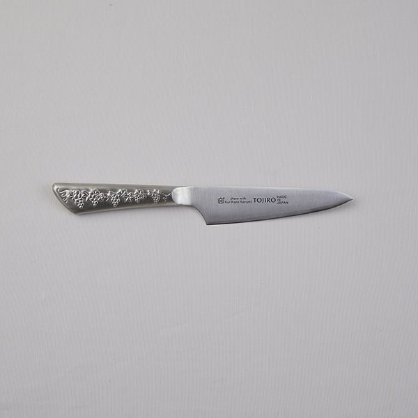 ゆとりの空間×TOJIRO PRO複合材ぶどう柄キッチンナイフ S｜包丁