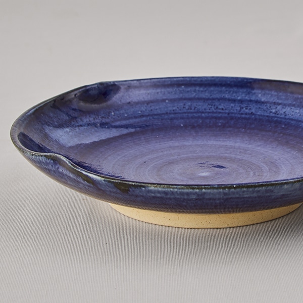 木瓜皿 瑠璃｜SALE（食器）｜料理家 栗原はるみ レシピ・オンライン