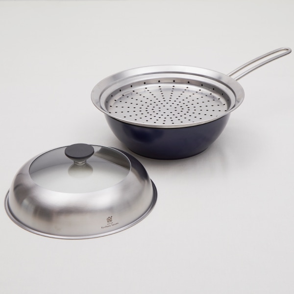 フライパン用 ドーム型蒸し器 24-26cm｜蒸し器｜料理家 栗原はるみ