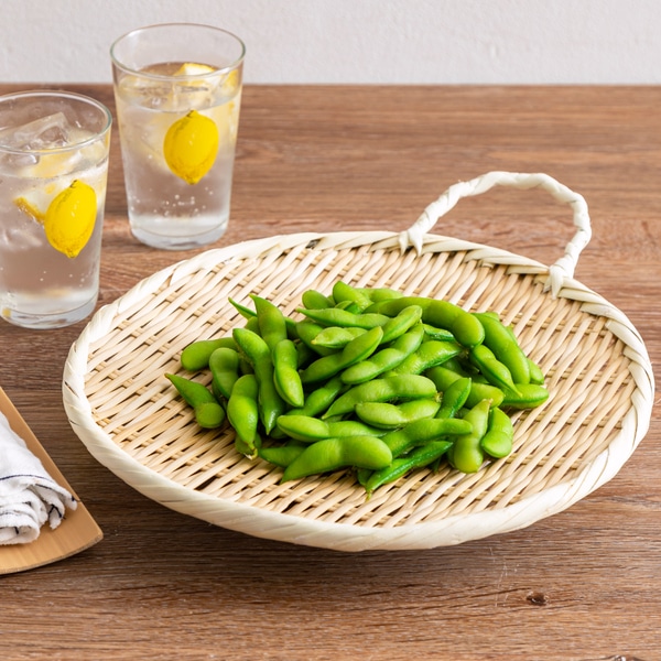 竹ざる 手付き 27cm｜ボウル・ザル・サラダスピナー｜料理家 栗原