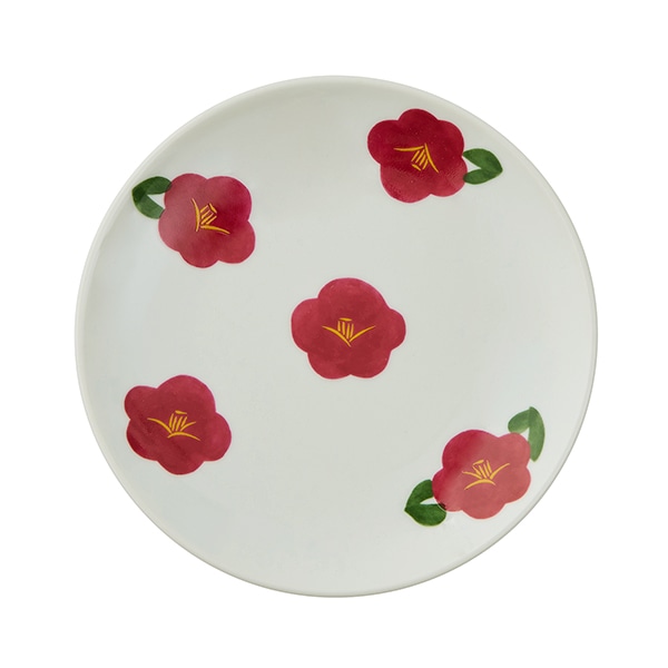 波佐見焼 取皿 椿｜皿・プレート｜料理家 栗原はるみ レシピ