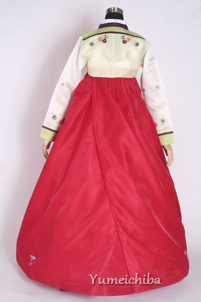 ♪格安チマチョゴリ15s09♪対応サイズ・身長+靴高さ166～169cm_バスト