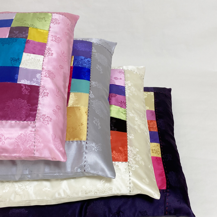 幾何学模様がかわいい韓国チョガッポ座布団カバー クッションカバー