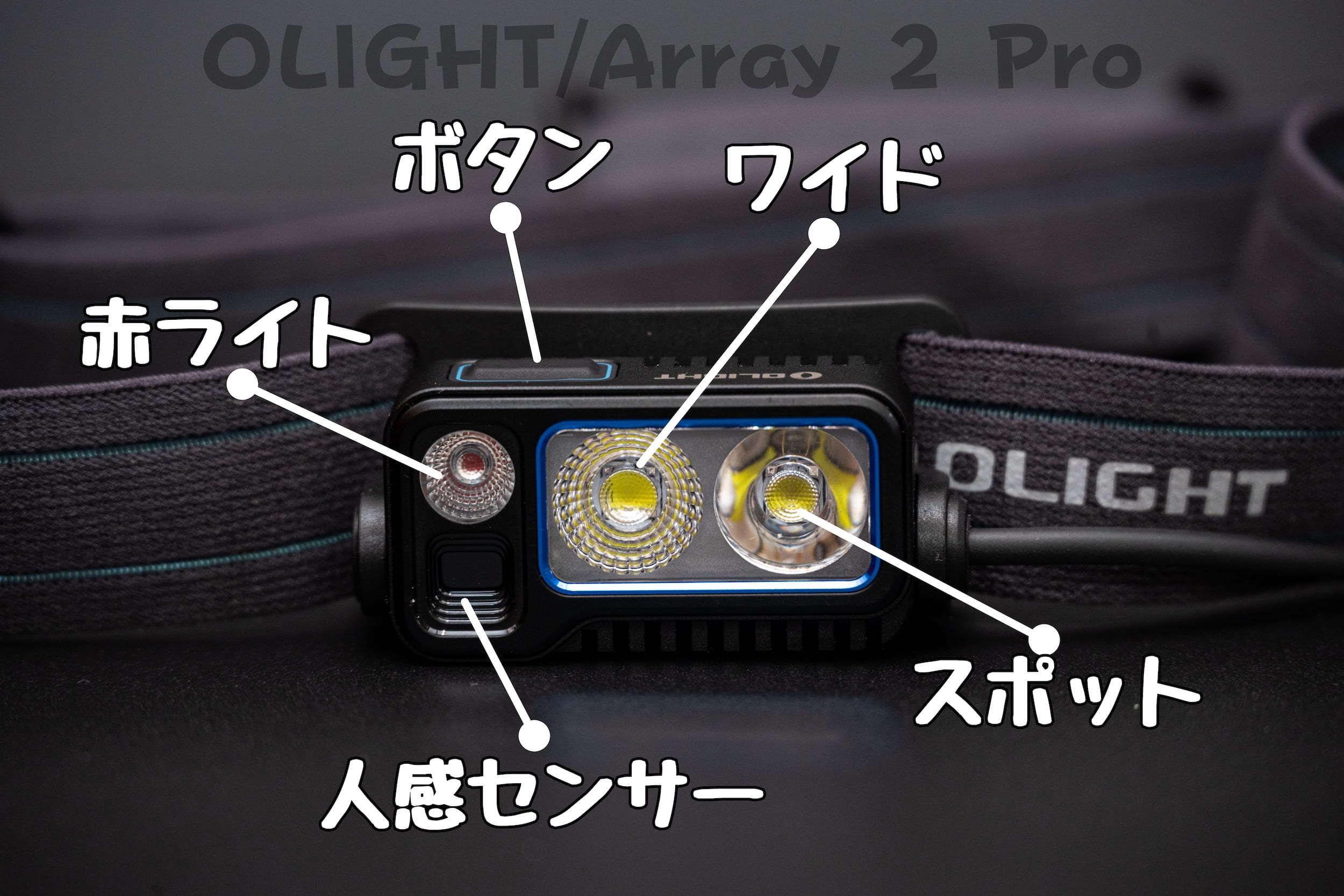 OLIGHTの高出力1500ルーメンArray 2 Proをレビュー！モーション