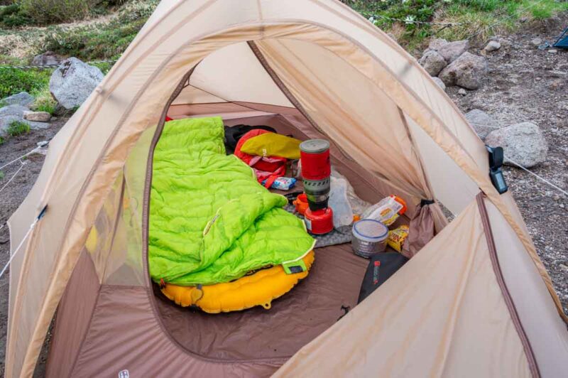 THE FREE SPIRITSの軽量ブルーラベルのテントPangolin ProとGEMINIを