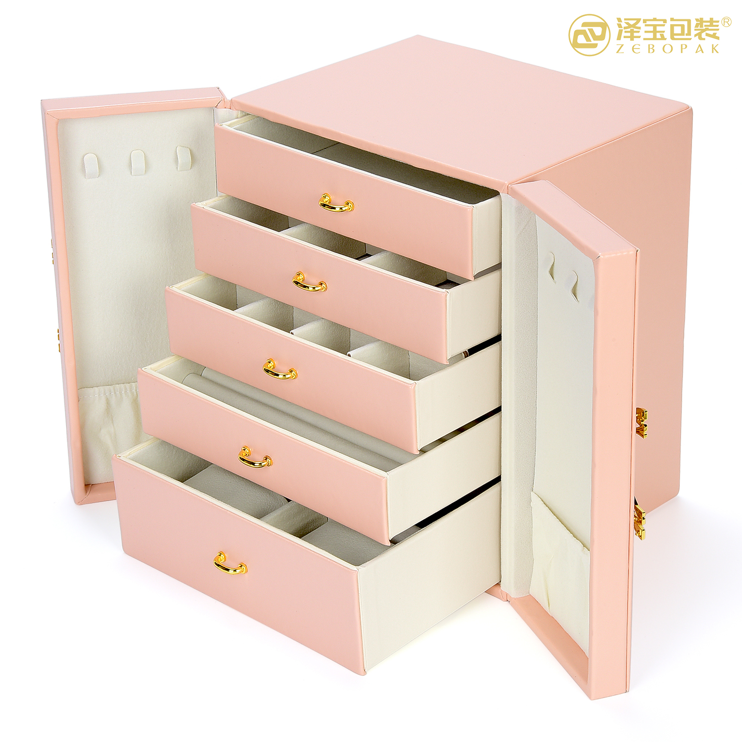 C26 five-layer double storage box - ZEBO PAK
