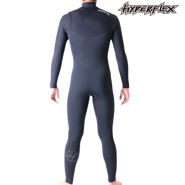 ハイパーフレックス ウェットスーツ メンズ 4×3mm チェストジップ