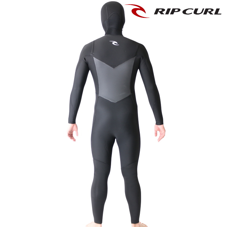 リップカール ウェットスーツ メンズ 5mm / 4mm フード付 チェスト