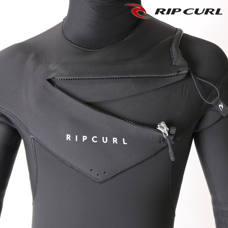 リップカール ウェットスーツ メンズ 5mm / 4mm フード付 チェスト