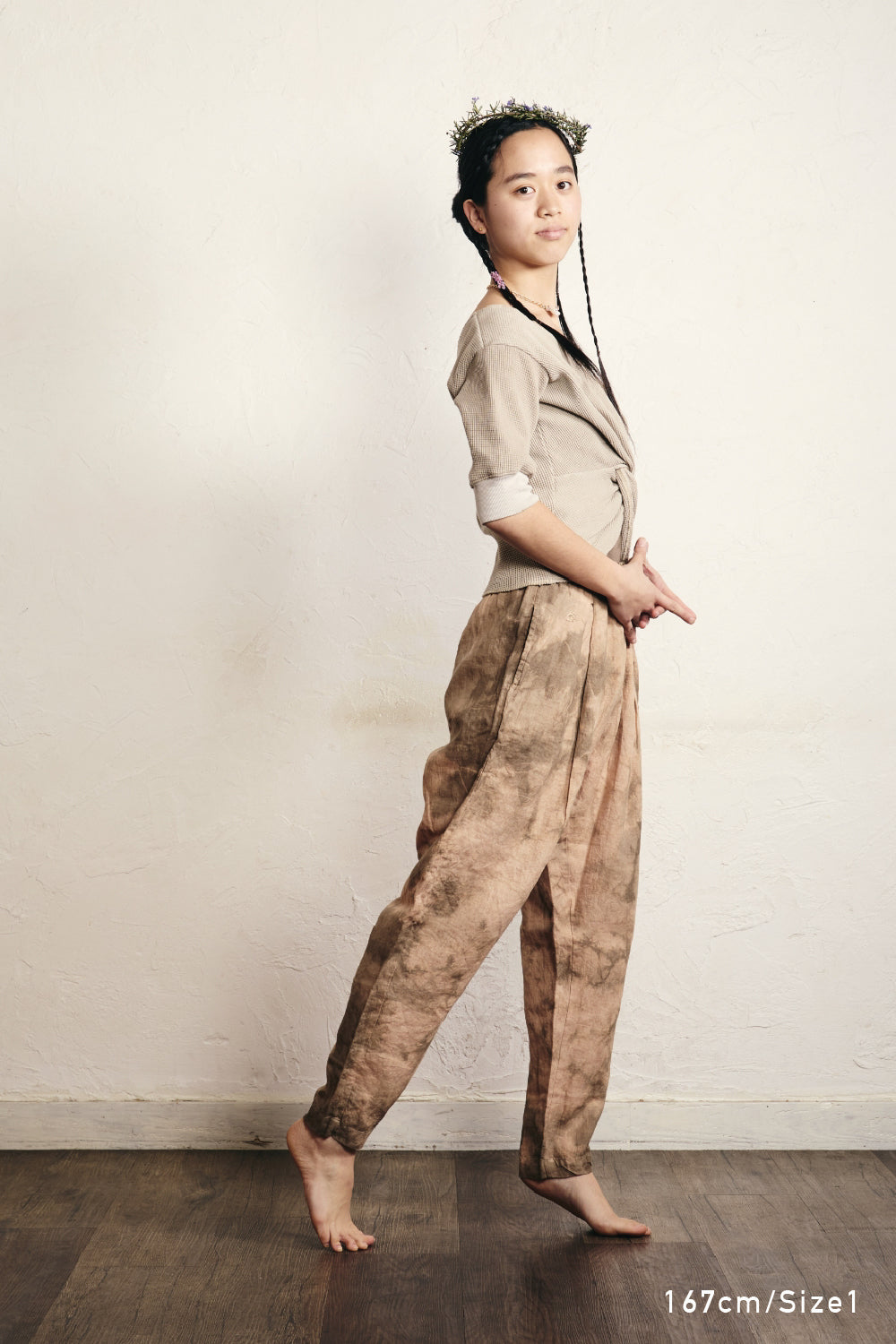 リネンファーマーズパンツ – yinyang - yoga & meditation wear