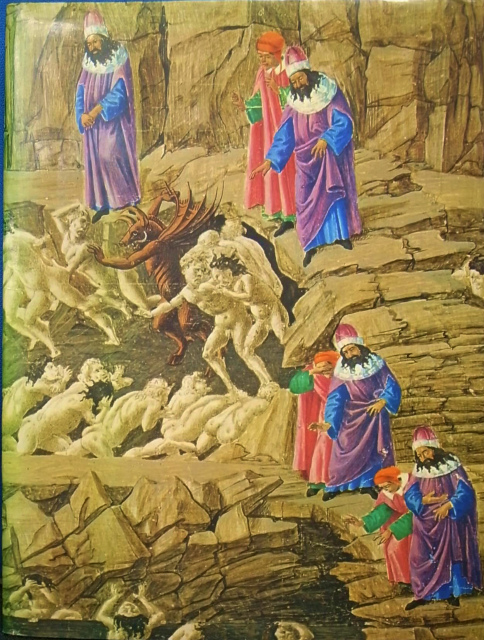 神曲（ダンテ）のためのボッティチェリの素描（英） Drawings by