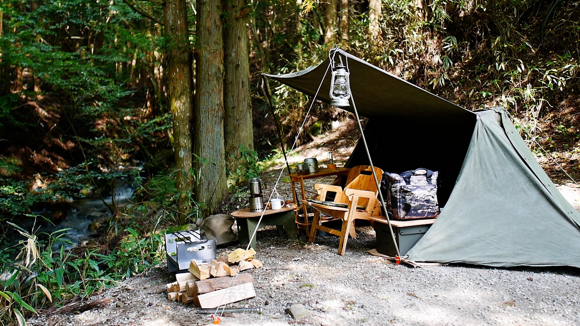 YOKA x 軍幕 ソロキャンプ | YOKA＜ヨカ＞ ゆったりと時間を味わうため