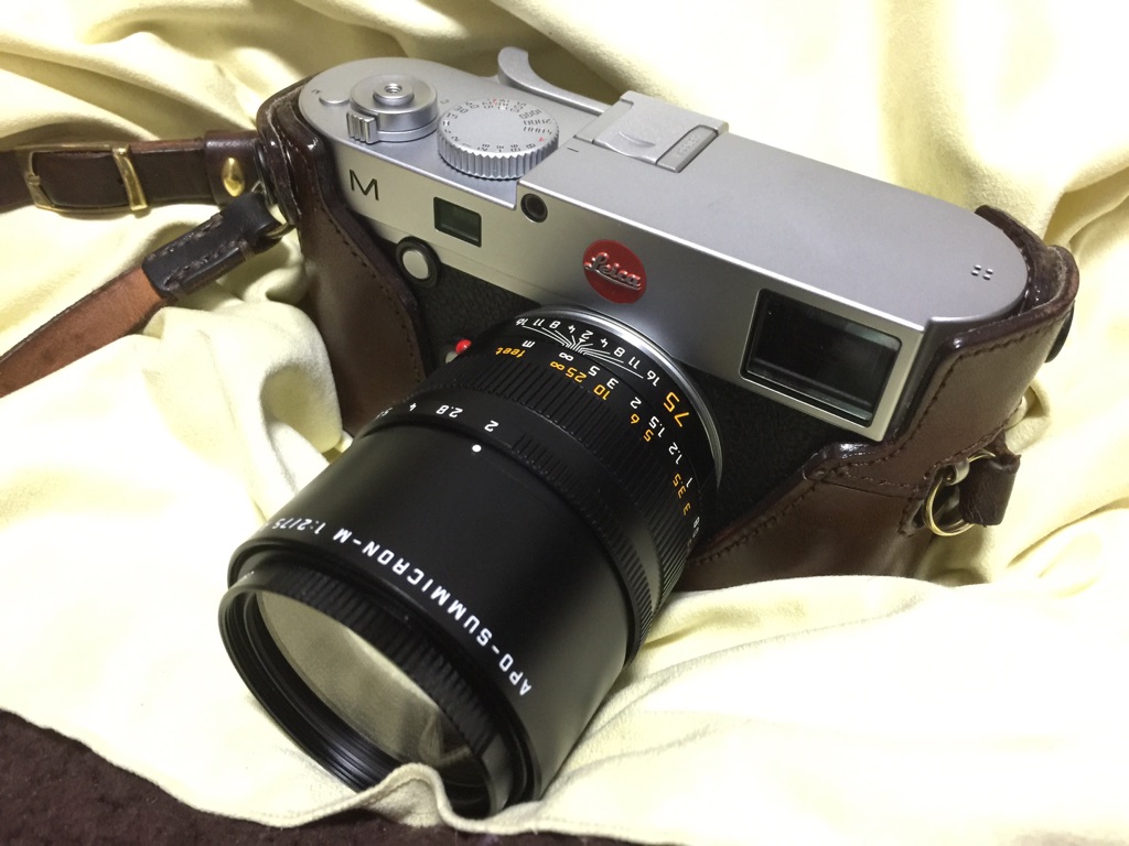 Leica APO-Summicron-M 75mm F2.0 ASPH. - 晴れ時々ジャズ、雨のちカメラ