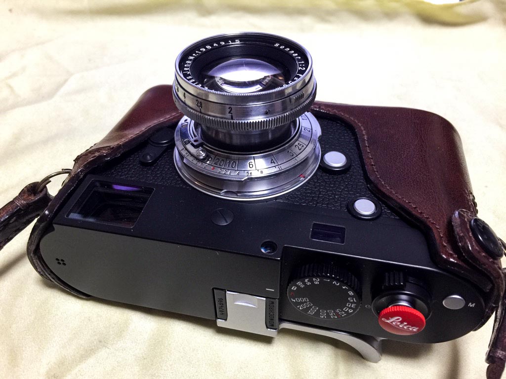 Carl Zeiss Jena Sonnar 50mm F2.0 戦前(後コーティング) Contax mount