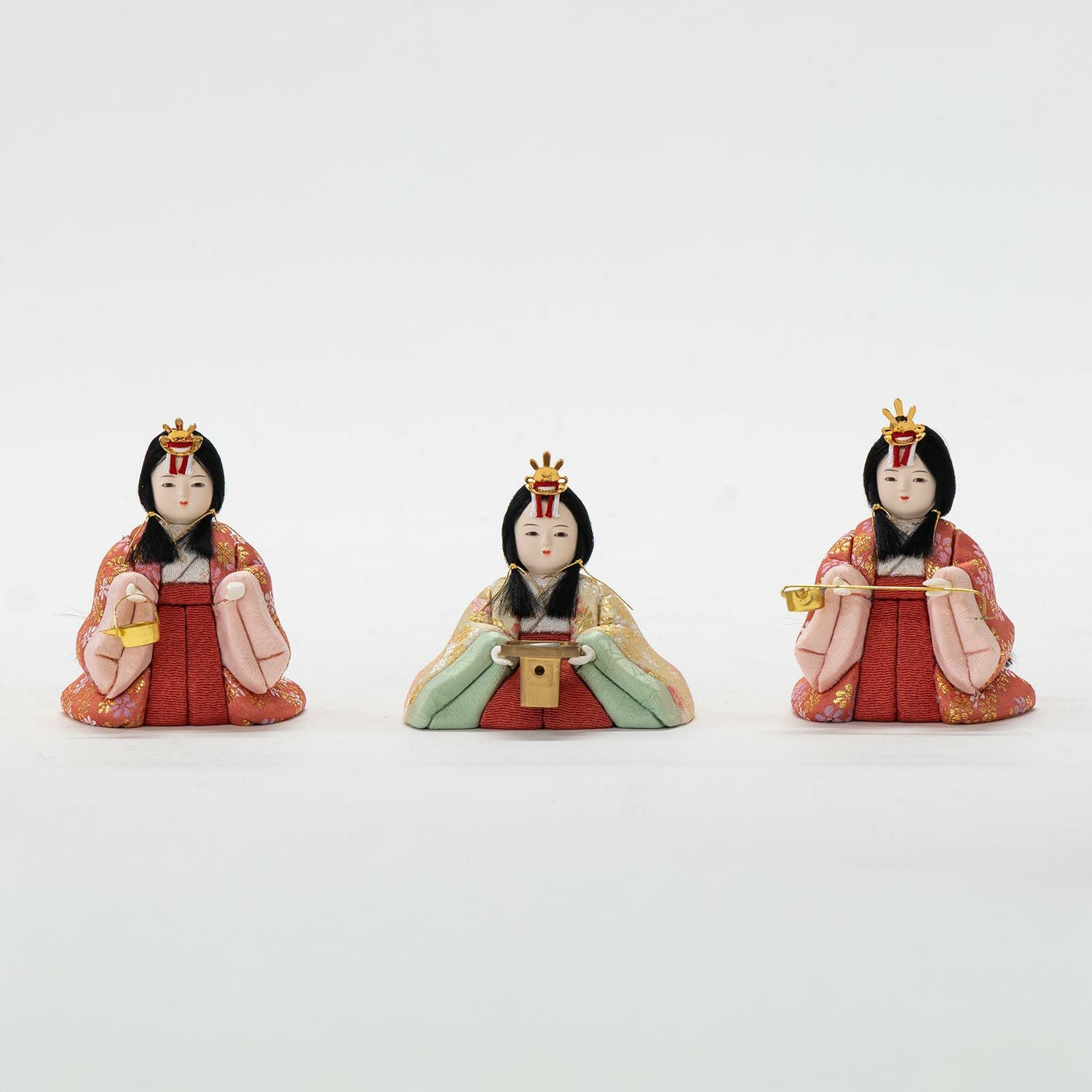 雛人形】木目込み五人飾り 一秀作 | 雛人形（ひな人形）・五月人形の