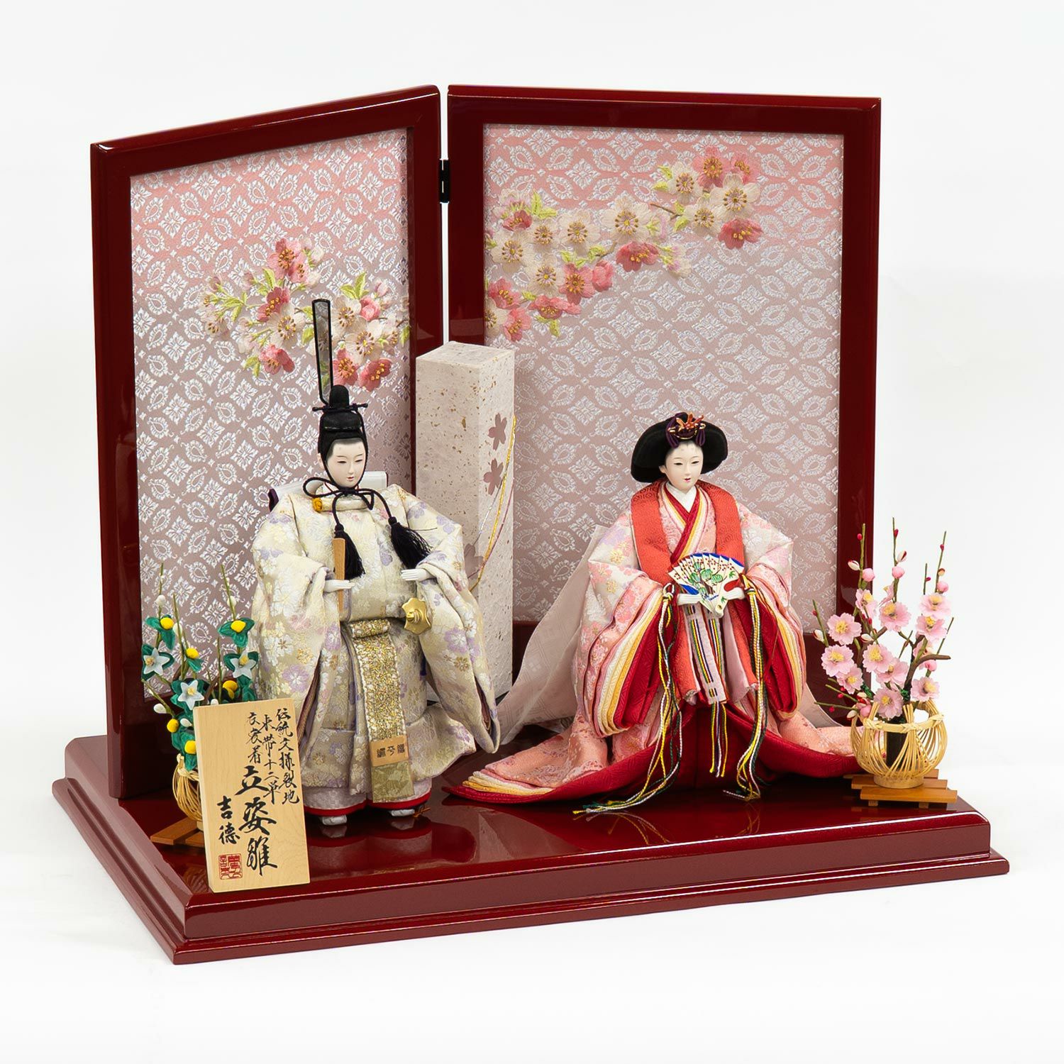 雛人形】三五親王飾り 立姿雛 | 雛人形（ひな人形）・五月人形の吉徳