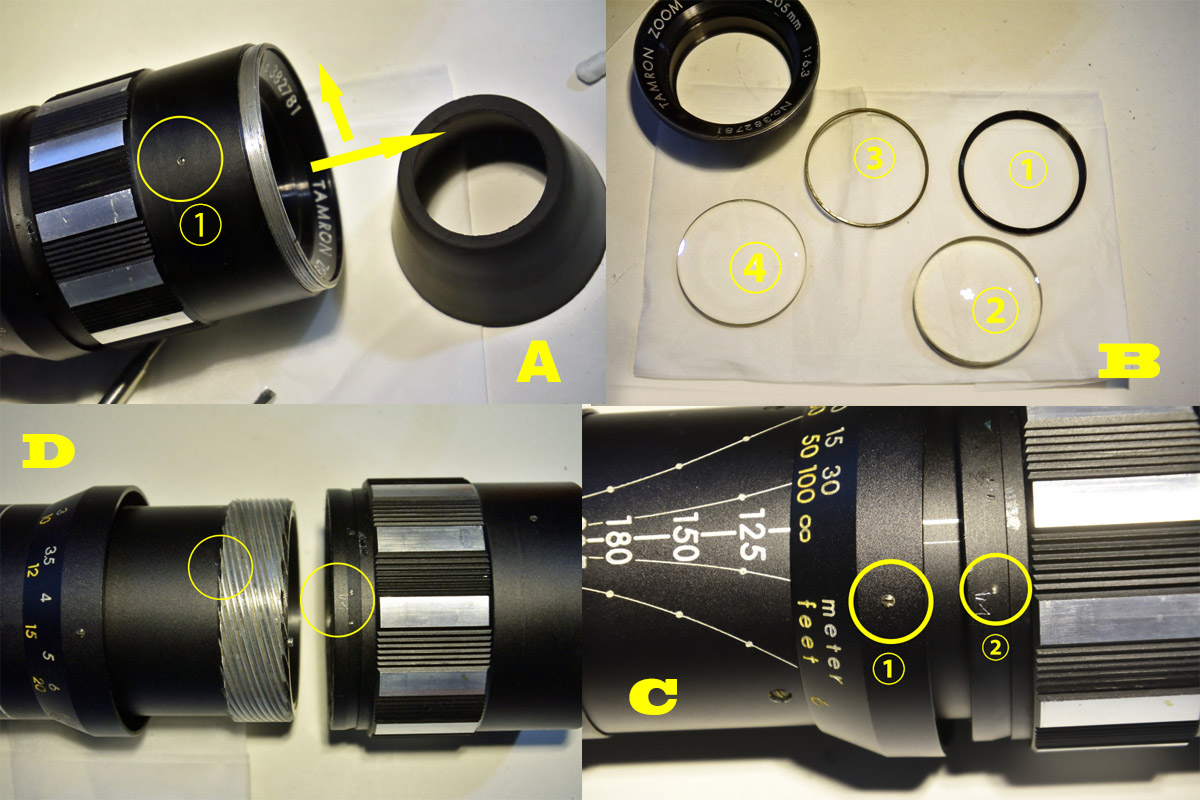 TAMRON ZOOM 95-205mm F6.3 (910P)」分解・清掃・作例 | ヨッシーハイム