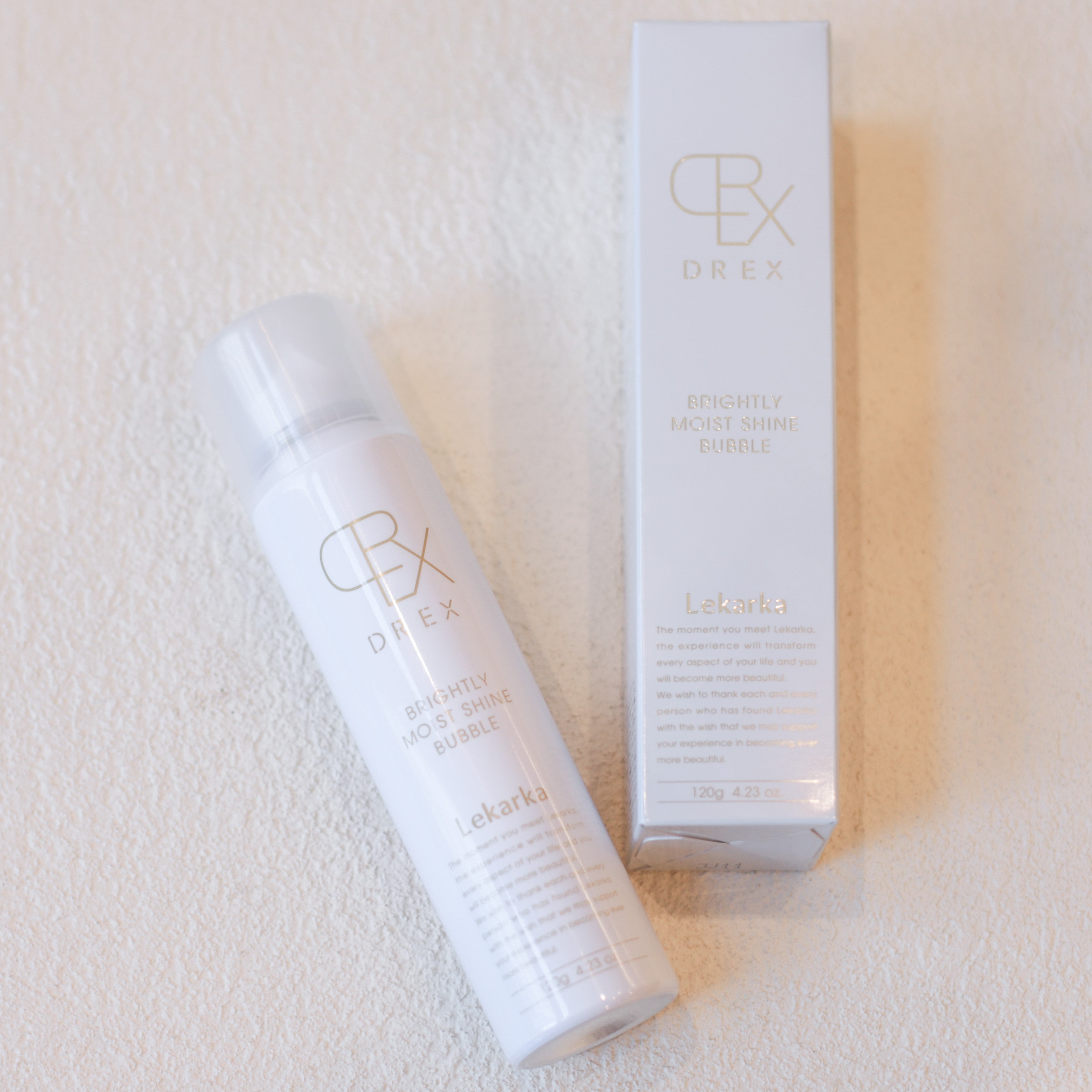 DREX ブライトリーモイストシャインバブル】レカルカの泡洗顔の特徴は