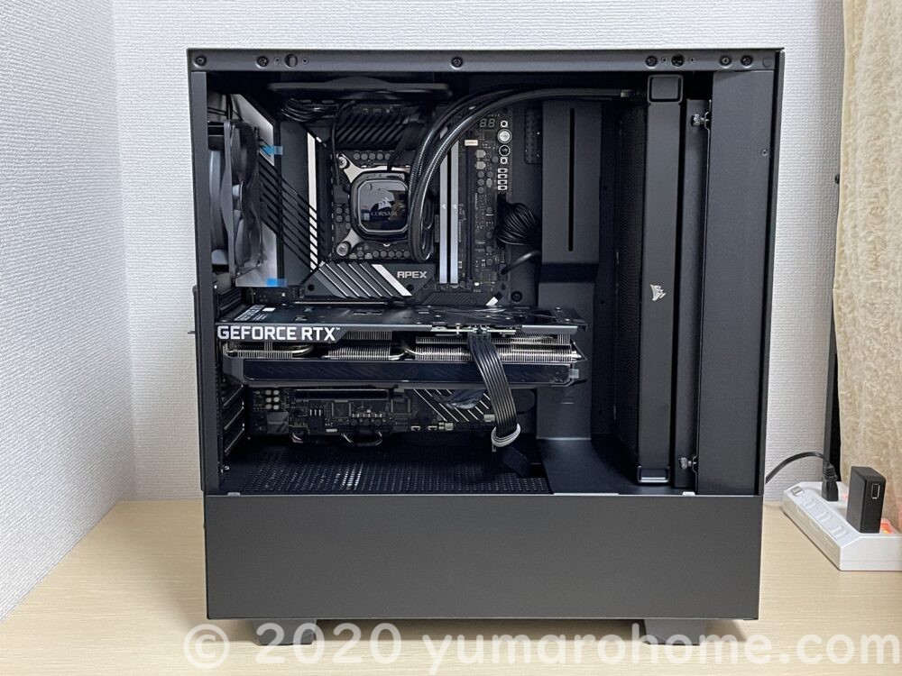 自作PC】付属品豊富でコスパが高い「NZXT H510 Elite」でNZXT統一で