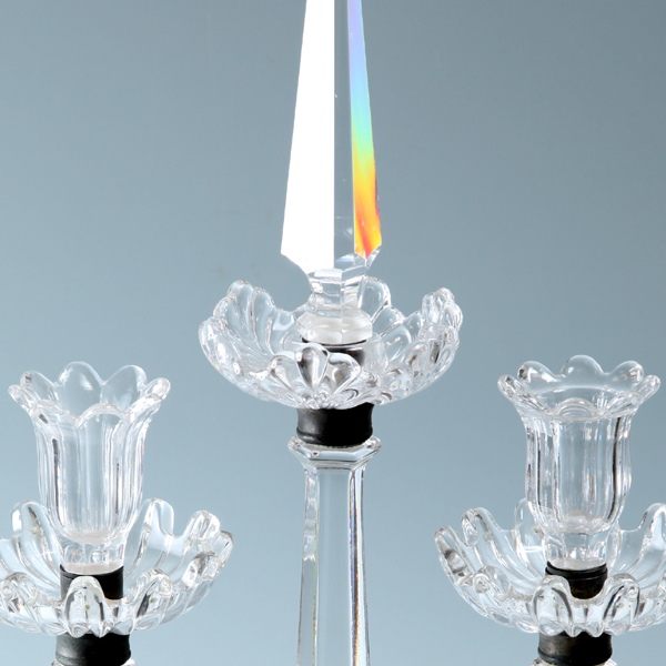 バカラクリスタルガラスペア燭台 | -YUMEORI-夢織