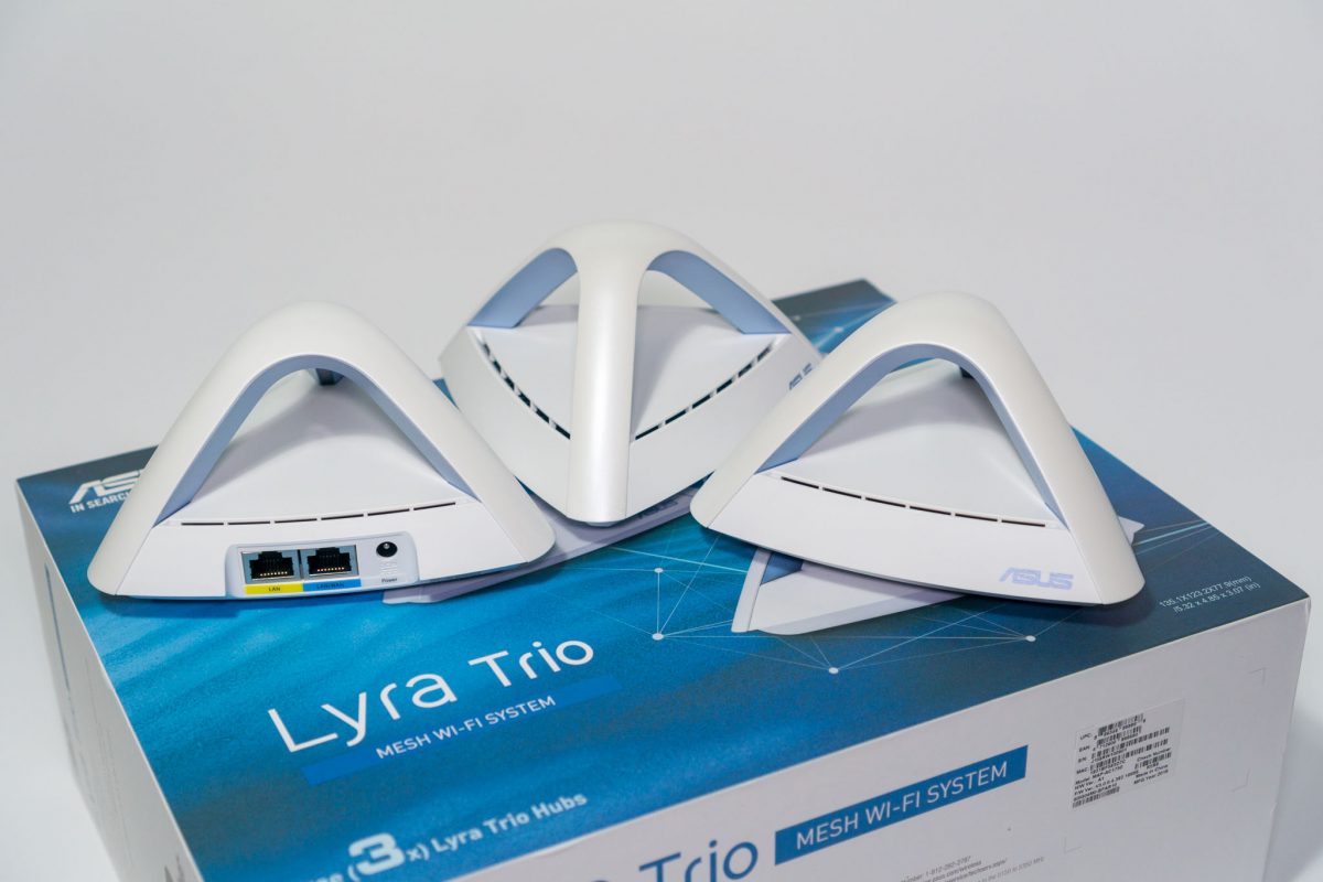 ASUS Lyra Trio Mesh Wi-Fi Review – Zit Seng's Blog