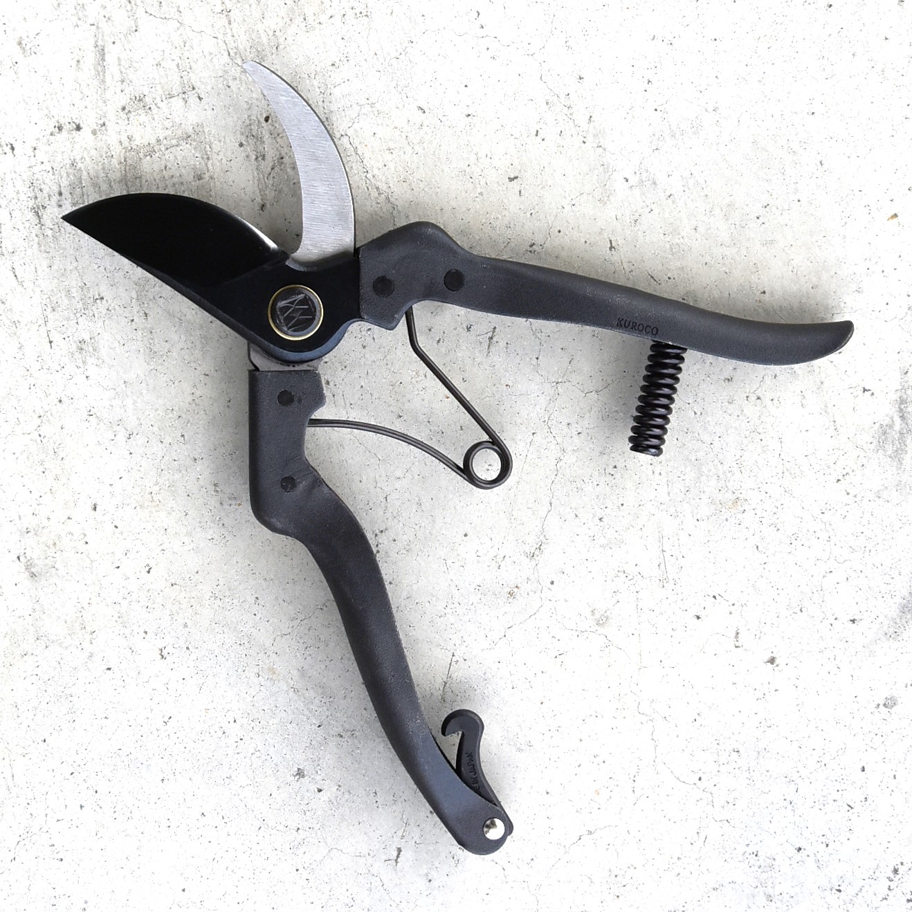 造園道具.com / KUROCO 剪定鋏 200mm クッションバネ付