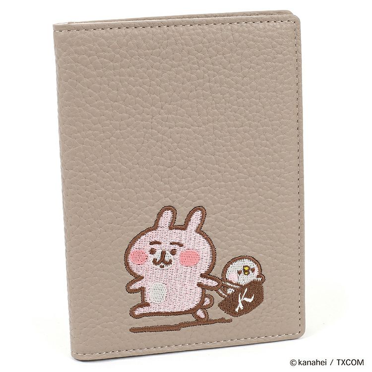 カナヘイの小動物】Kitamura パスポートケース（ピスケ＆うさぎ
