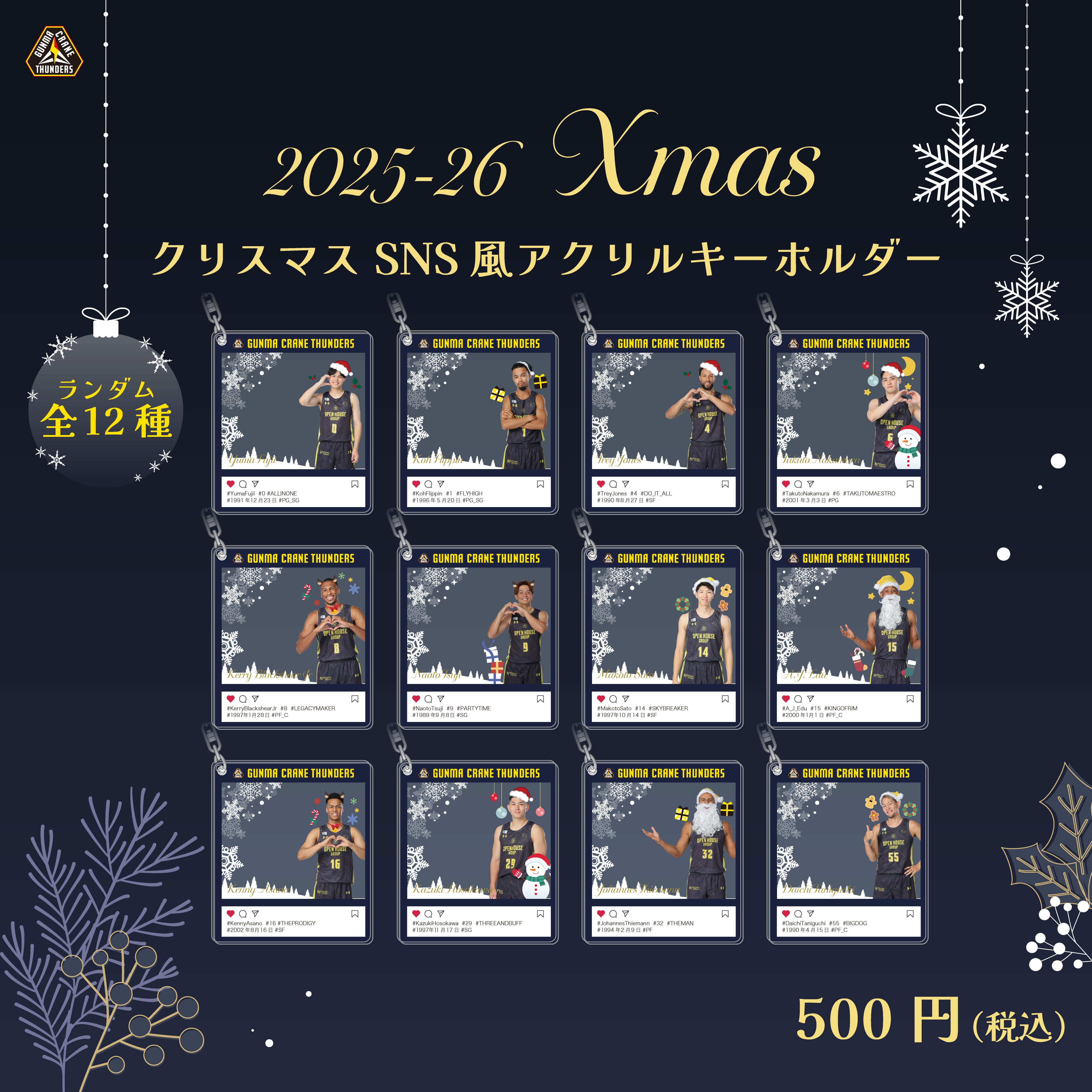 グッズ情報】12月13日(土)14(日) 越谷アルファーズ 戦 注目のグッズ