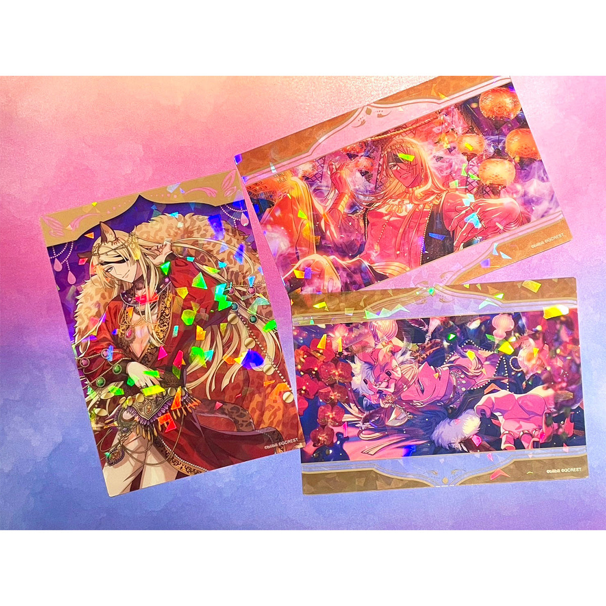 夢職人と忘れじの黒い妖精 獣誘う金宴の祭 ホログラムクリアカード