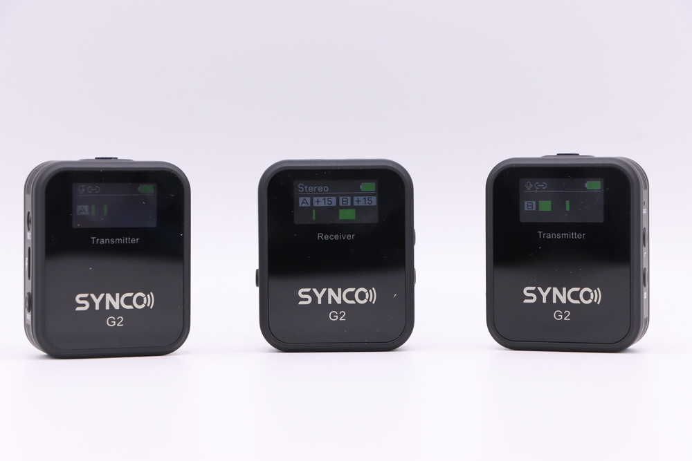 手軽で高音質な2chワイヤレスマイク！SYNCO G2(A2)は簡単操作でYouTube