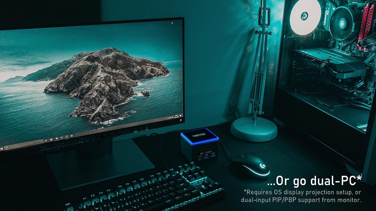 手のひらサイズで世界最小級のデスクトップPC「Pantera Pico PC」が