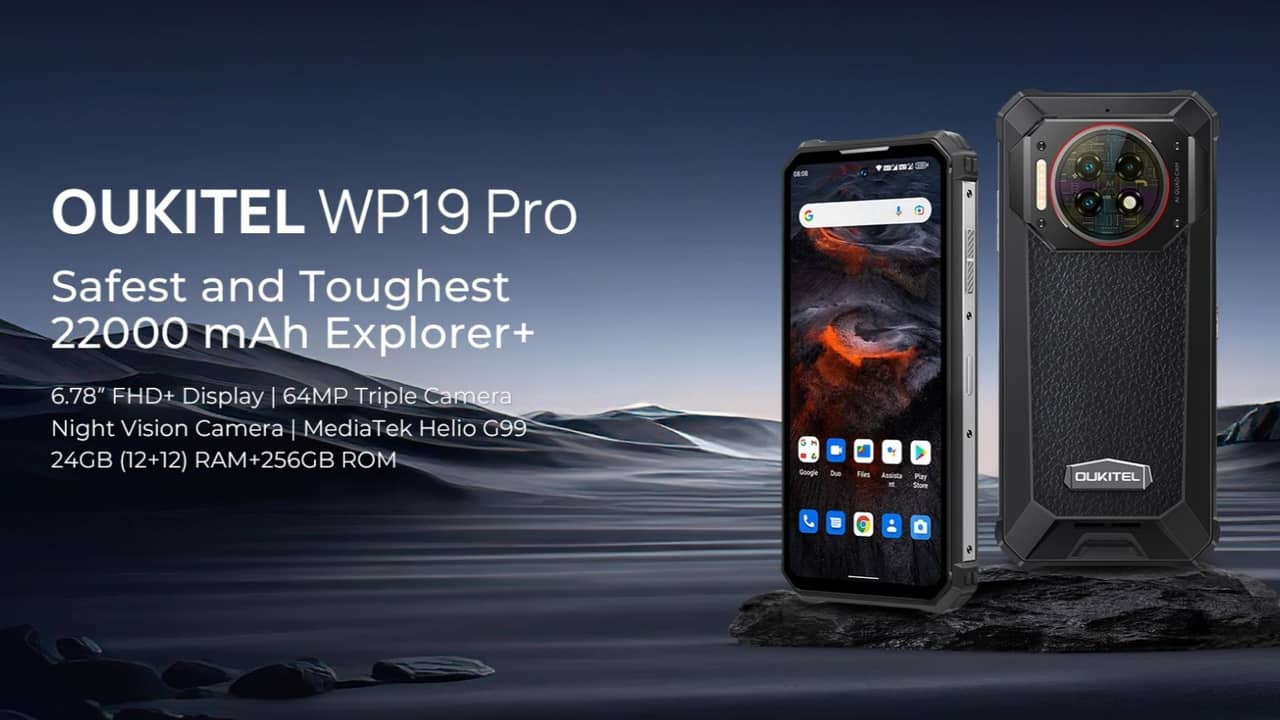 OUKITEL WP19 Proのスペック・対応バンドまとめ！22,000mAhの怪物級