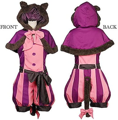 Qoo10] チェシャ猫風 スカートワンピース＆ケープ : レディース服
