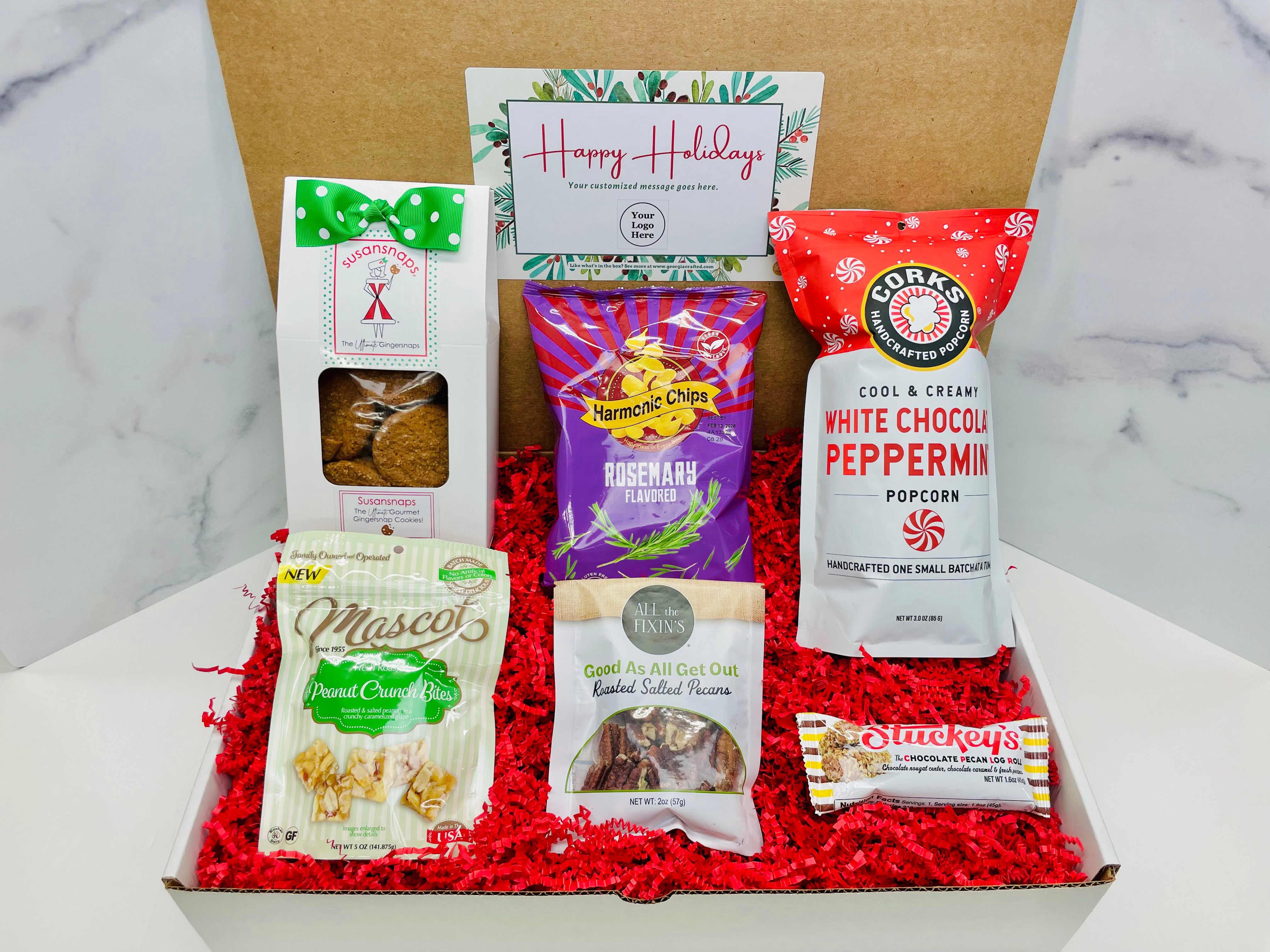 Corporate Snack Gift Box - $40 – Georgia Crafted