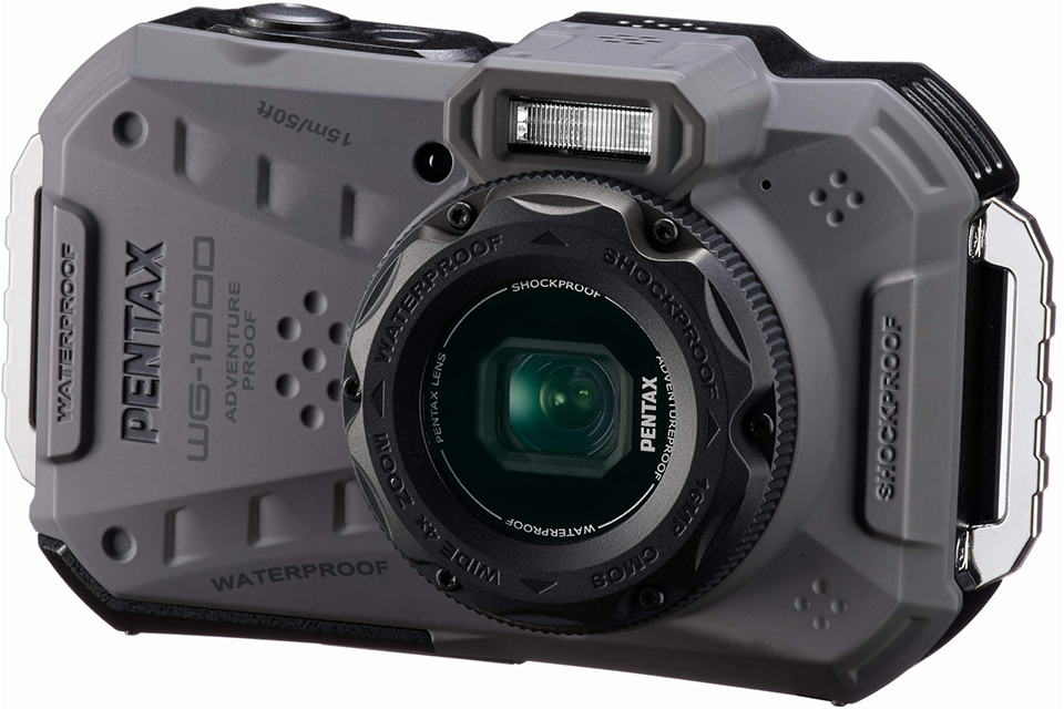 いつでもどこにでも持ち歩ける防水アウトドアカメラ「PENTAX WG-1000
