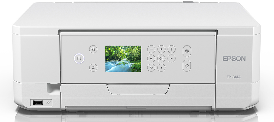 スマホからのプリントにも対応、6色染料インクを採用したエプソンの