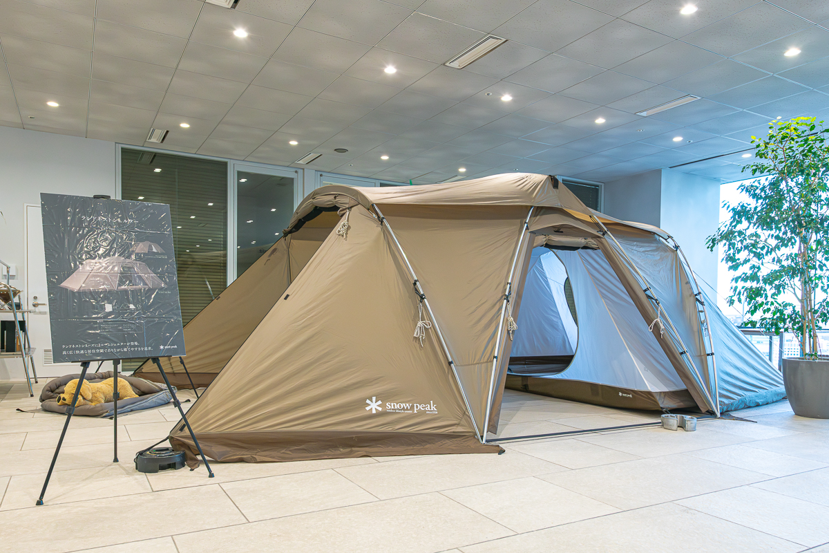 高くて広い「ランドネストシェルター」こう見えて初心者向けでした