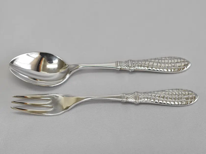 銀製シュガースプーン・バターナイフセット ｜ 内藤銀器製作所