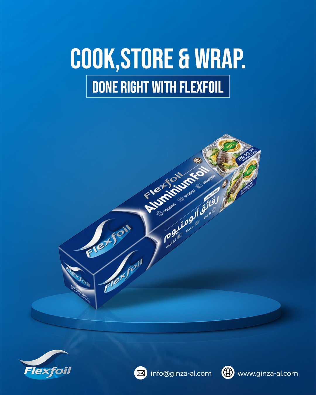 Falcon Retail Cling Film – Zhejiang Ginza Aluminum foil Technology LTD